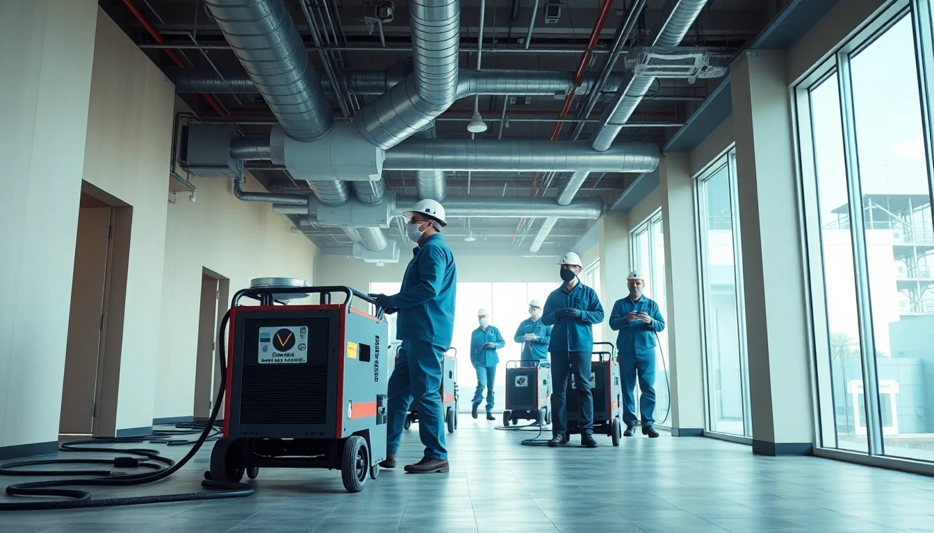 Emergency Duct Sanitizing Services